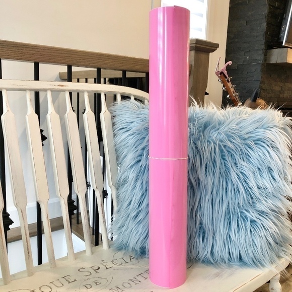 Permanent, Vinyl Roll, Pink, Sign Vinyl, Large, 24 Inches Wide x 18 Feet Long - Picture 1 of 7